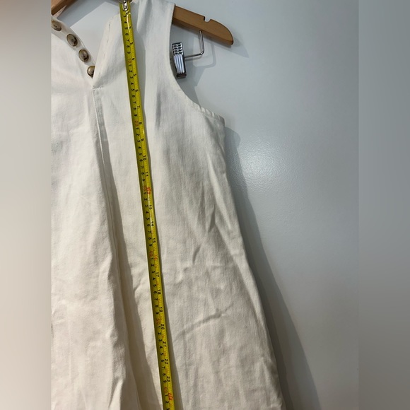 NWT J Crew white denim dress with pockets!! - Picture 12 of 12